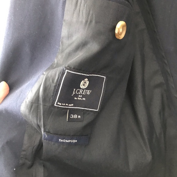 Navy blue JCrew blazer - Picture 2 of 3